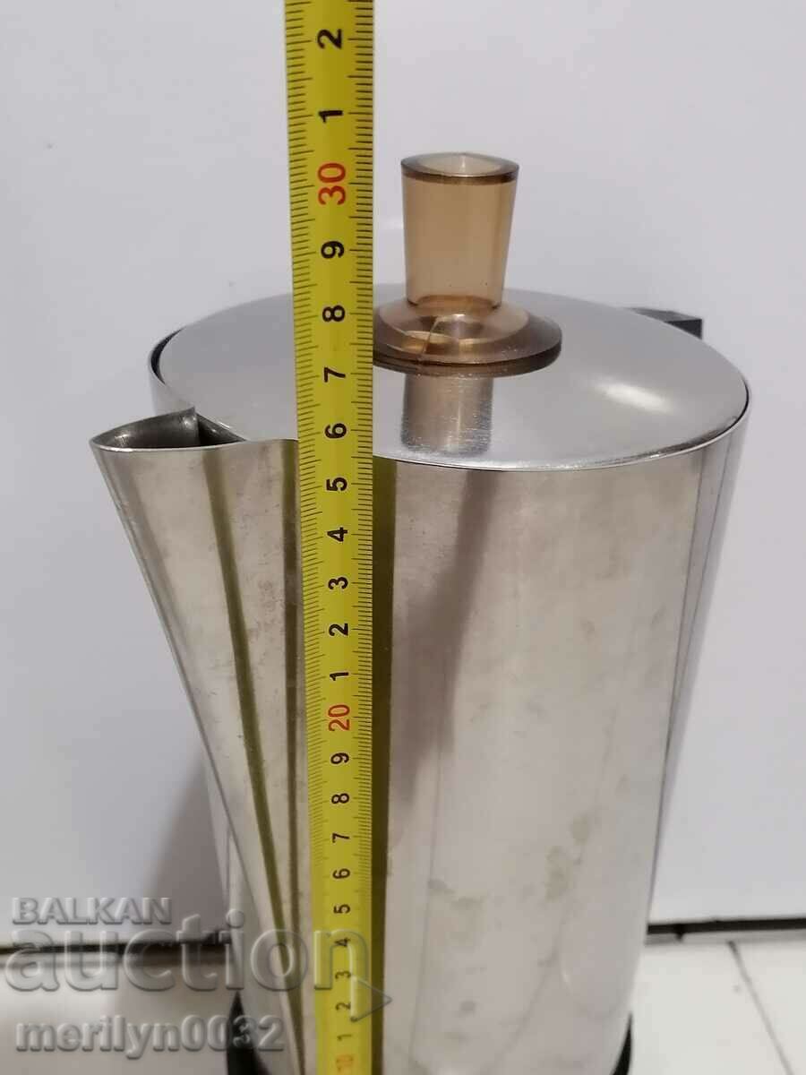 Delivery of Old electric kettle USSR chrome nickel inox coffee pot kettle UNUSED Delivery of Old electric kettle USSR chrome nickel inox coffee pot kettle UNUSED