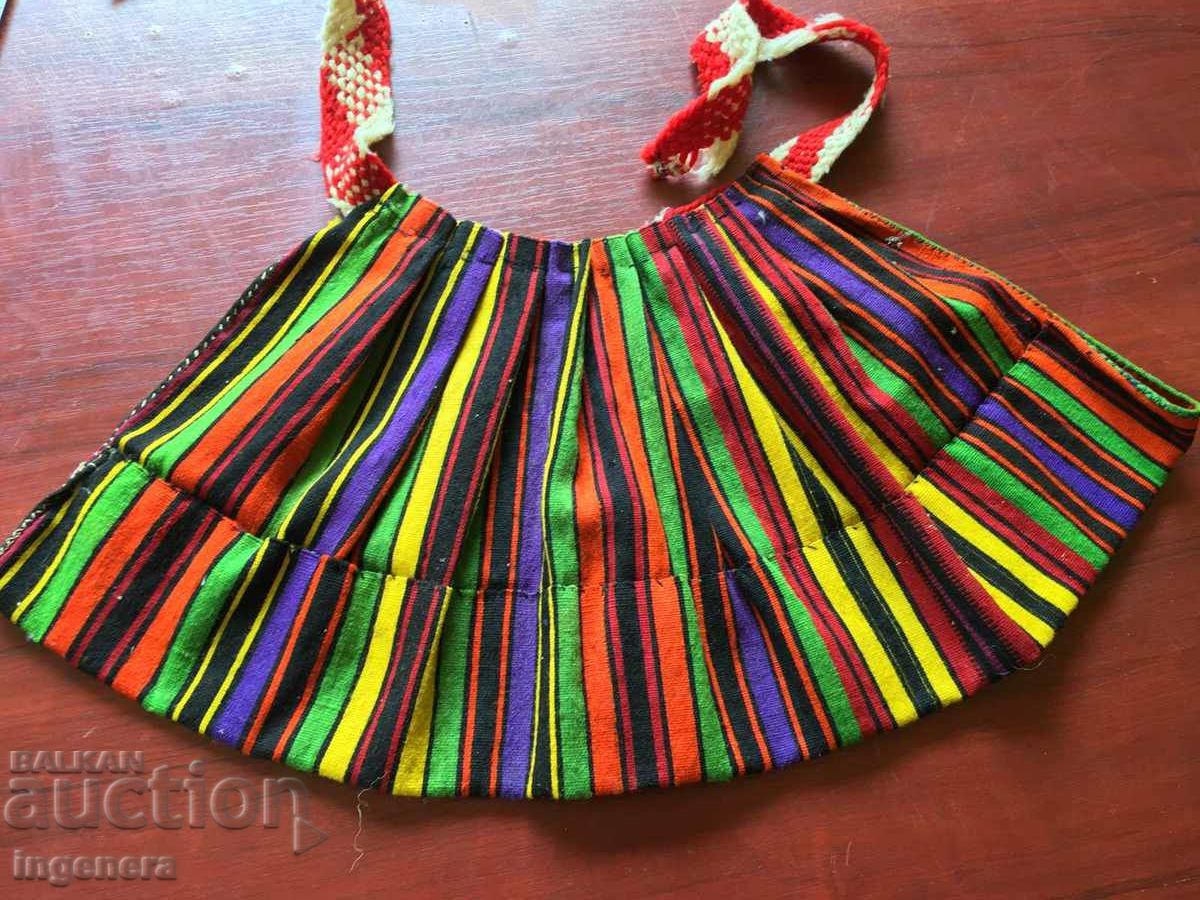WOOL APRON CHILDREN'S WOOL ANTIQUE ETHNIC - 7