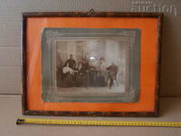 vintage photo in a frame interior decoration