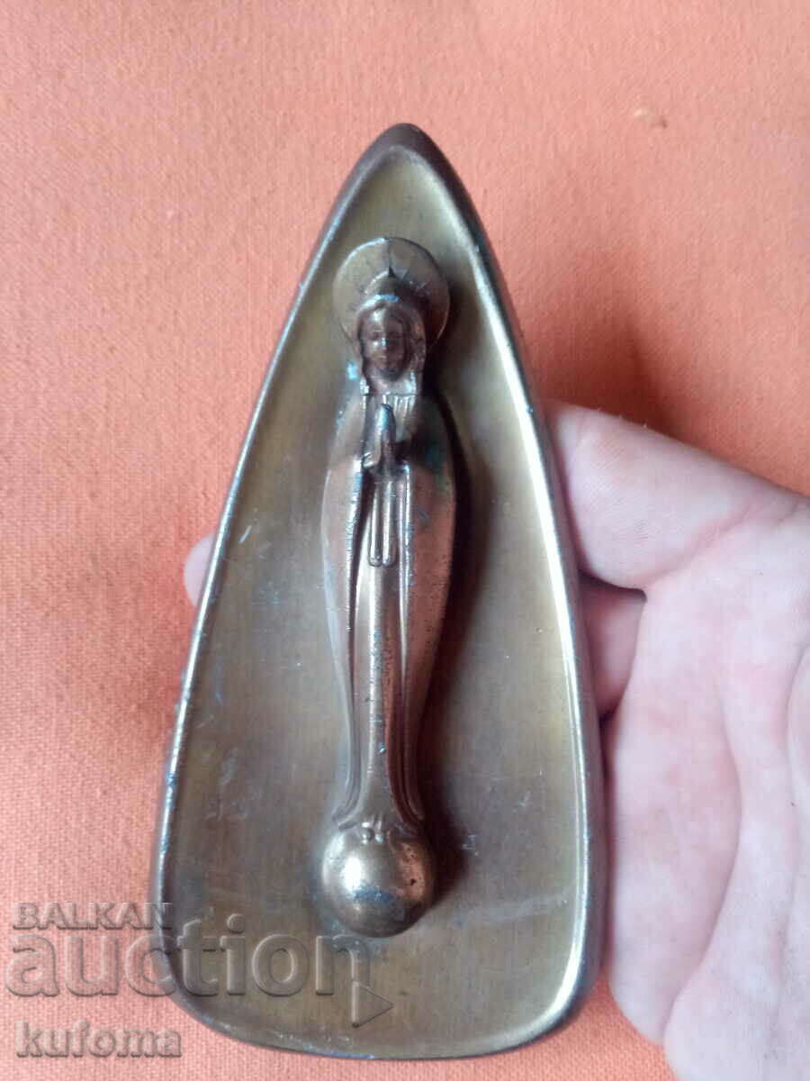 Auction Holy Virgin metal for hanging Auction Holy Virgin metal for hanging