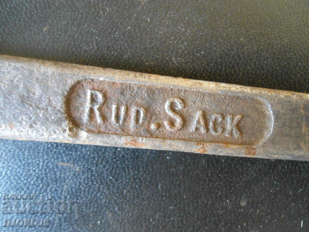 Auction Old key 22, marking, RUD. SACK Auction Old key 22, marking, RUD. SACK