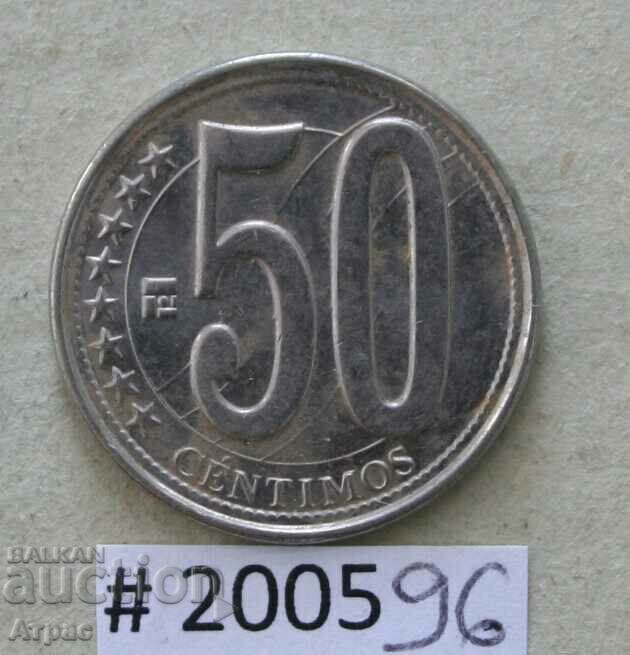 50 центимос 2009 Венецуела