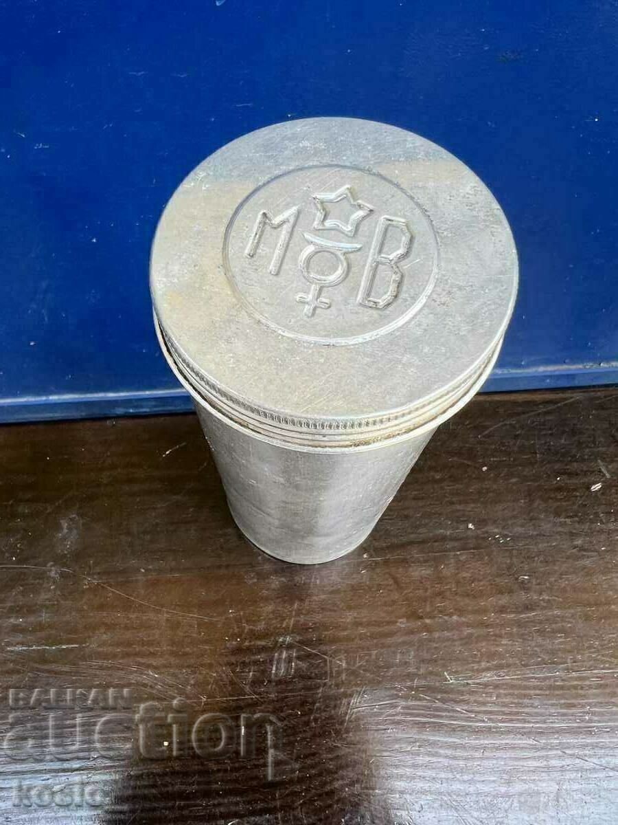 Auction  Old military aluminum box