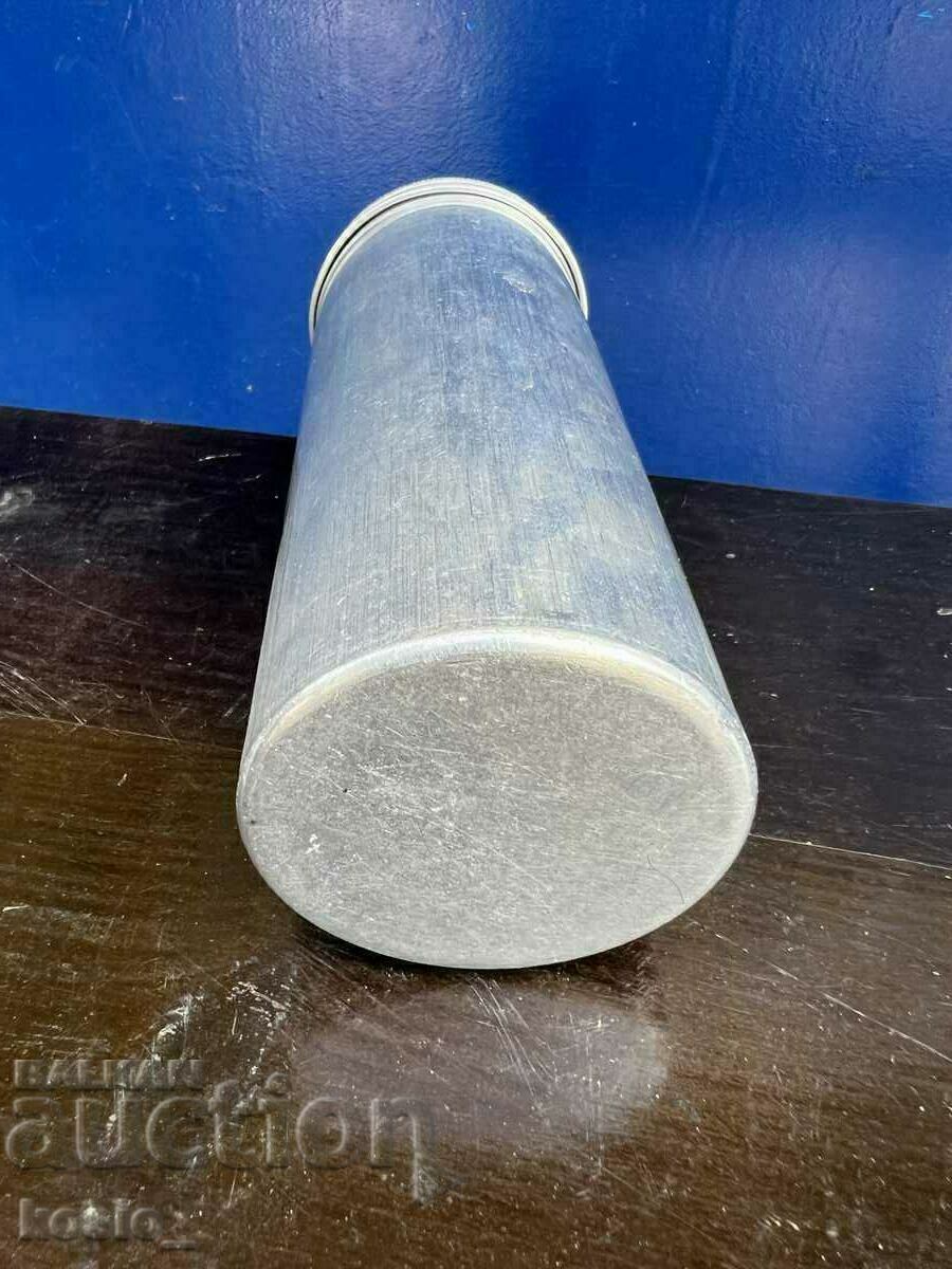 Delivery of Old military aluminum box