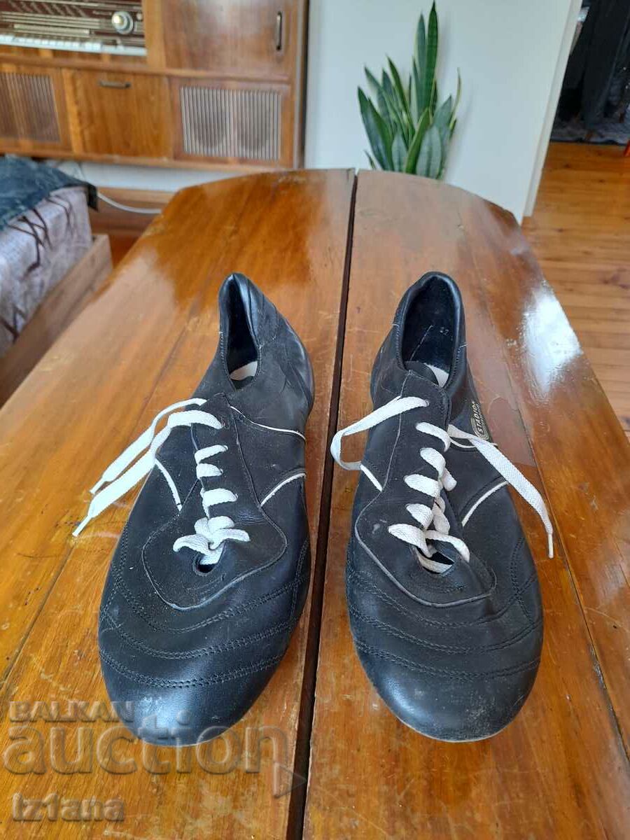 Old football boots, Gabrovo Stadium boots