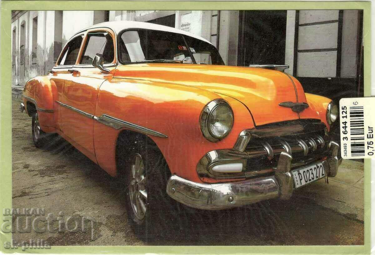 Carte veche - mașină retro „Buick”