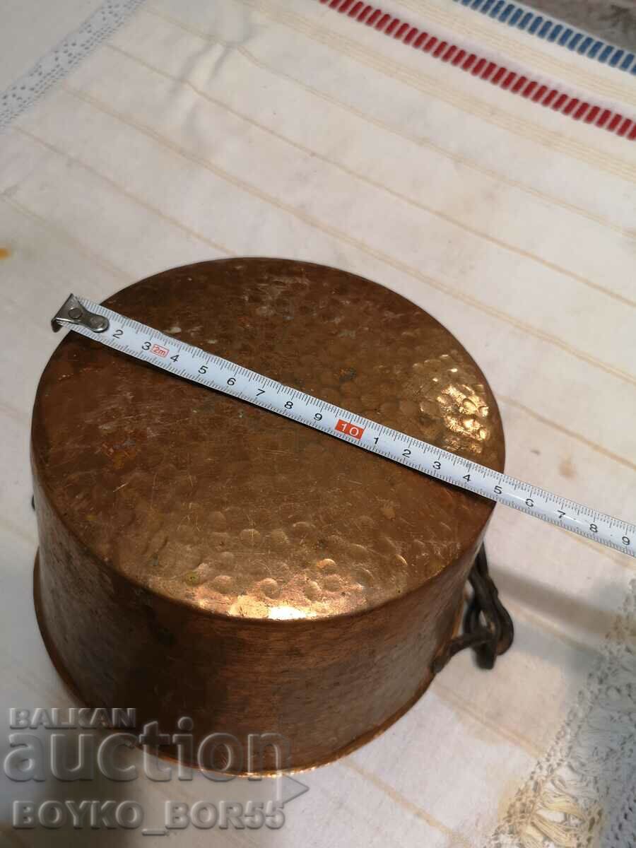 Παράδοση Αντίκα Χάλκινο Καζάνι Καζάνι Παράδοση Αντίκα Χάλκινο Καζάνι Καζάνι