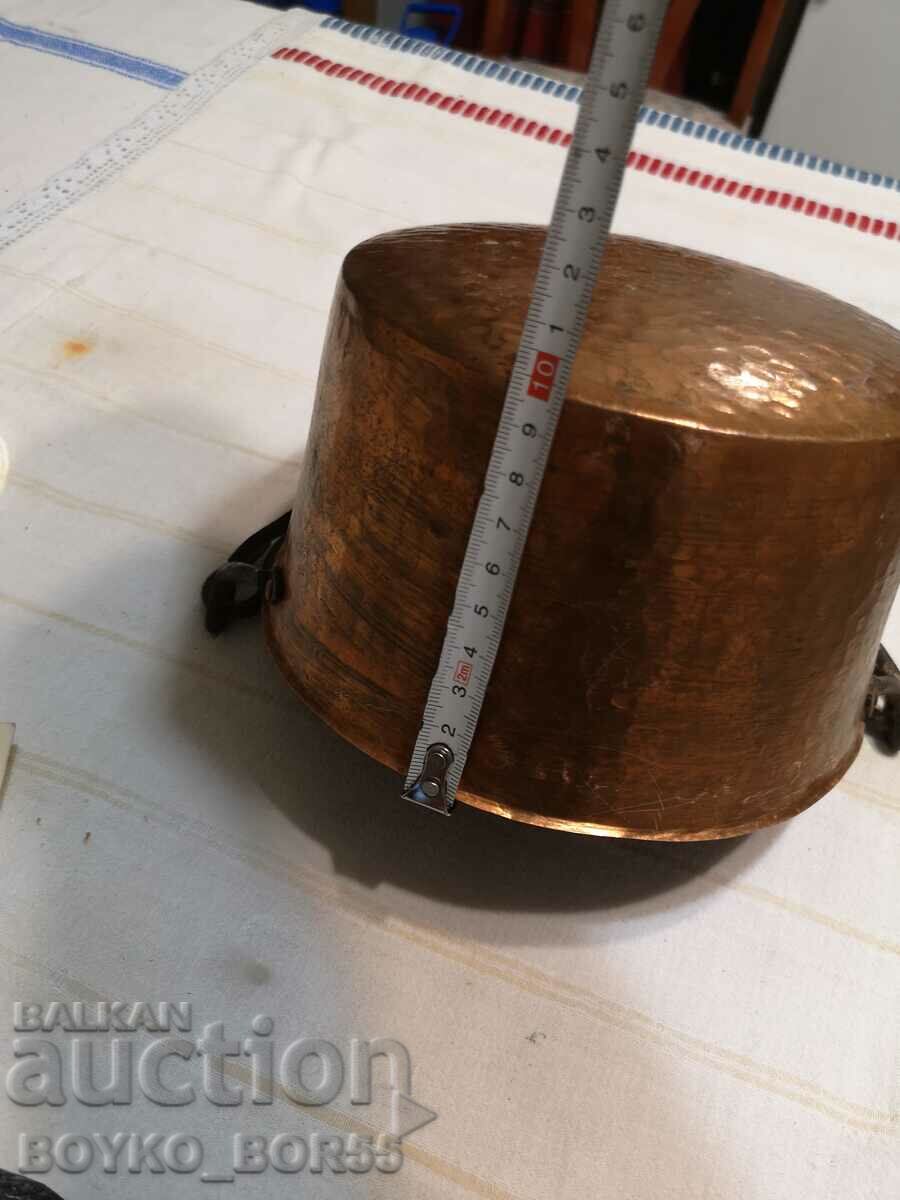 Αντίκα Χάλκινο Καζάνι Καζάνι - 5 Αντίκα Χάλκινο Καζάνι Καζάνι - 5