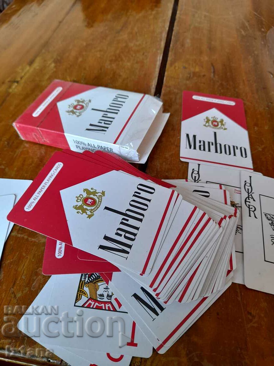 Delivery of Old Marlboro Playing Cards Delivery of Old Marlboro Playing Cards