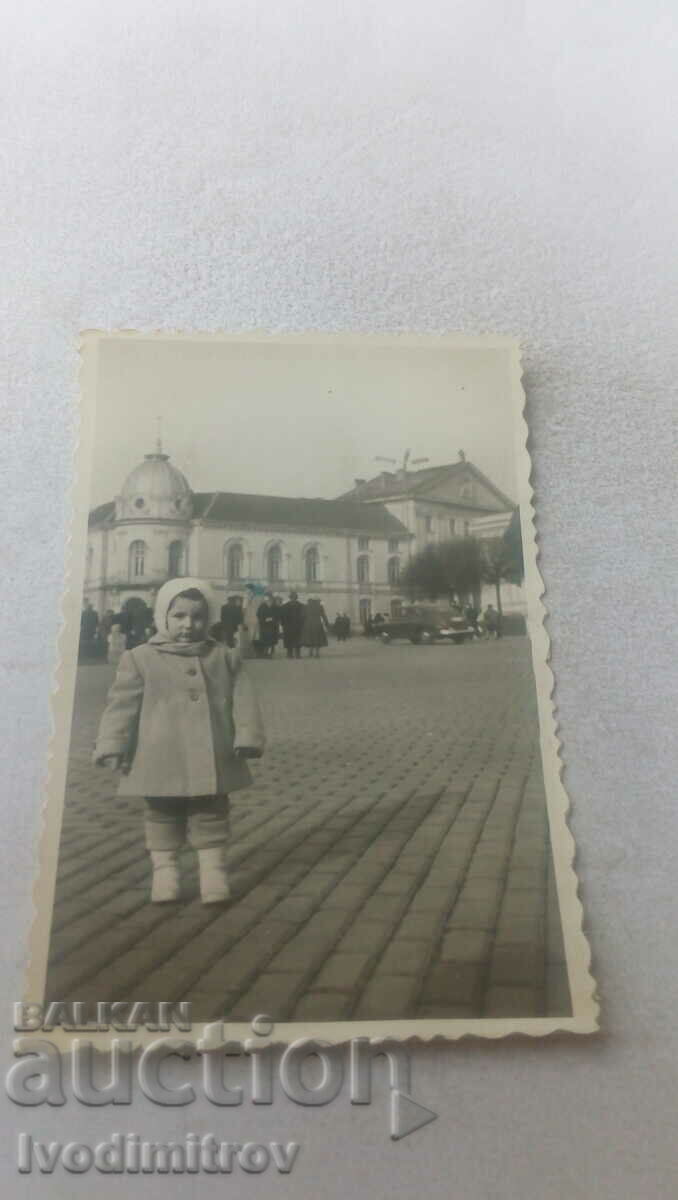 Photo Sofia Little girl on Ruski Boulevard 1958
