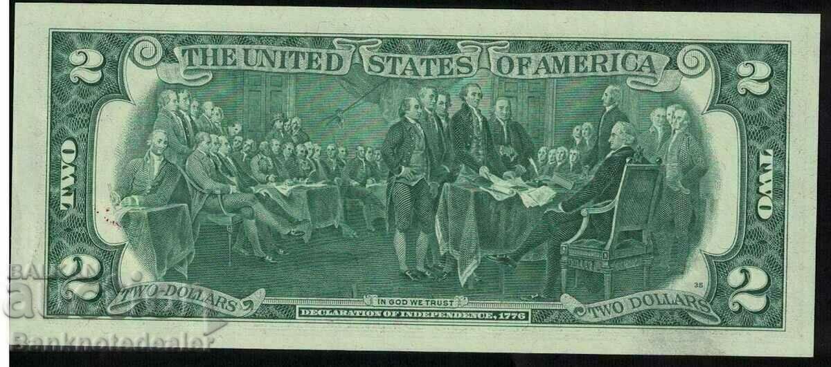 SUA 2 dolari 1976 13 aprilie Pick 461 Ref 1513 Chicago il Unc cu preț 150.00 BGN | € 76.69 SUA 2 dolari 1976 13 aprilie Pick 461 Ref 1513 Chicago il Unc cu preț 150.00 BGN | € 76.69