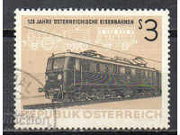 1962. Austria. 125 years of rail transport.