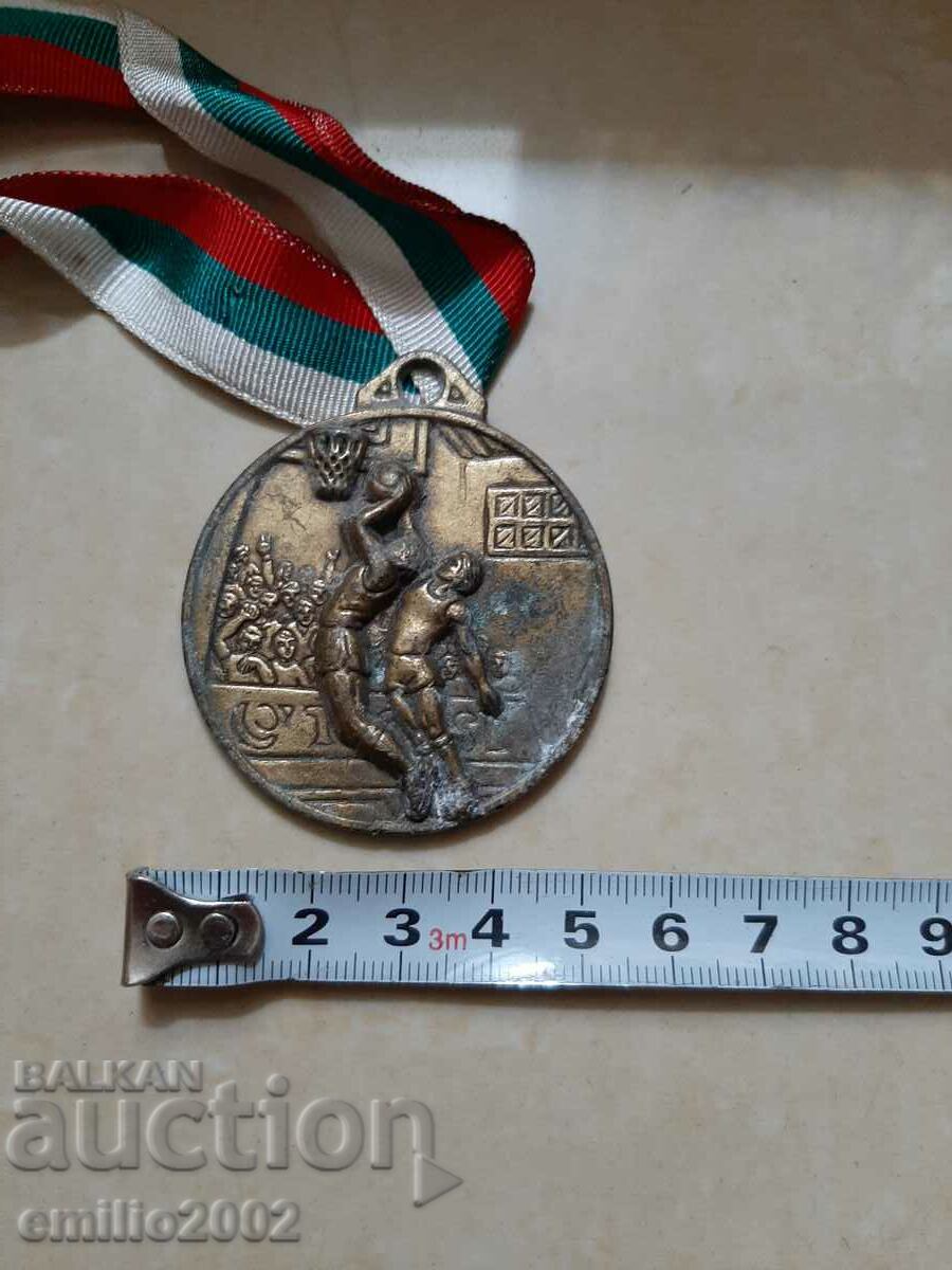 Medal basketball bronze soc.