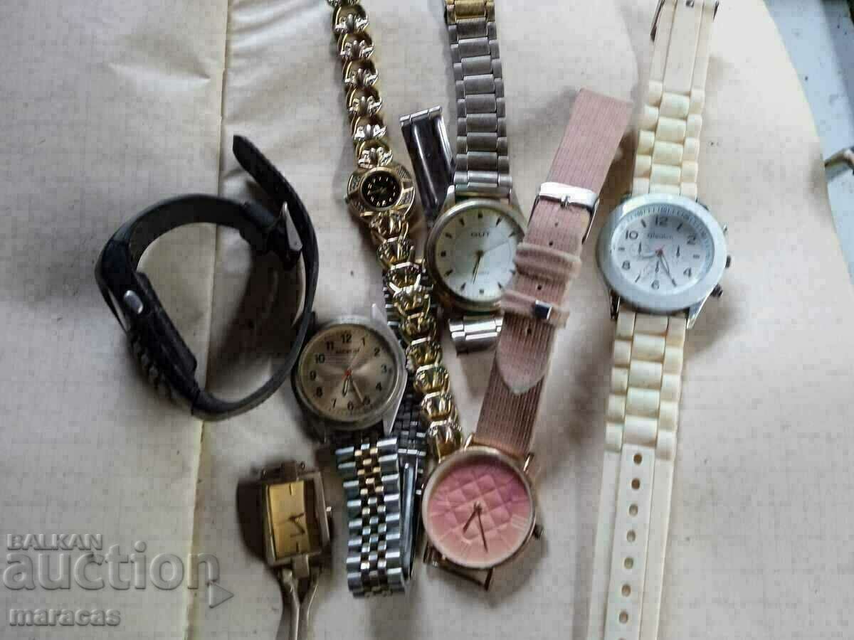 Lot of old electric watches