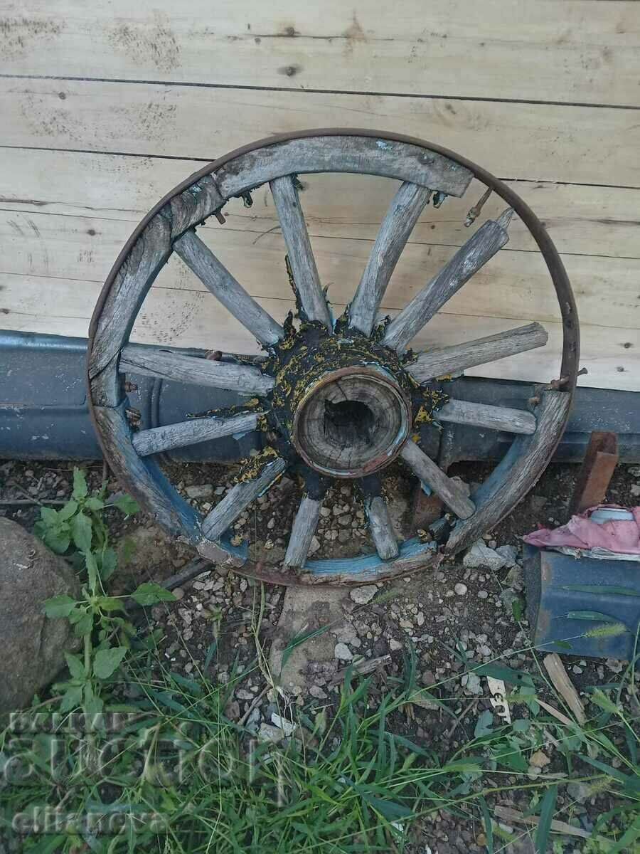 a wagon wheel