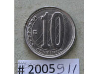 10  центимос 2009  Венецуела