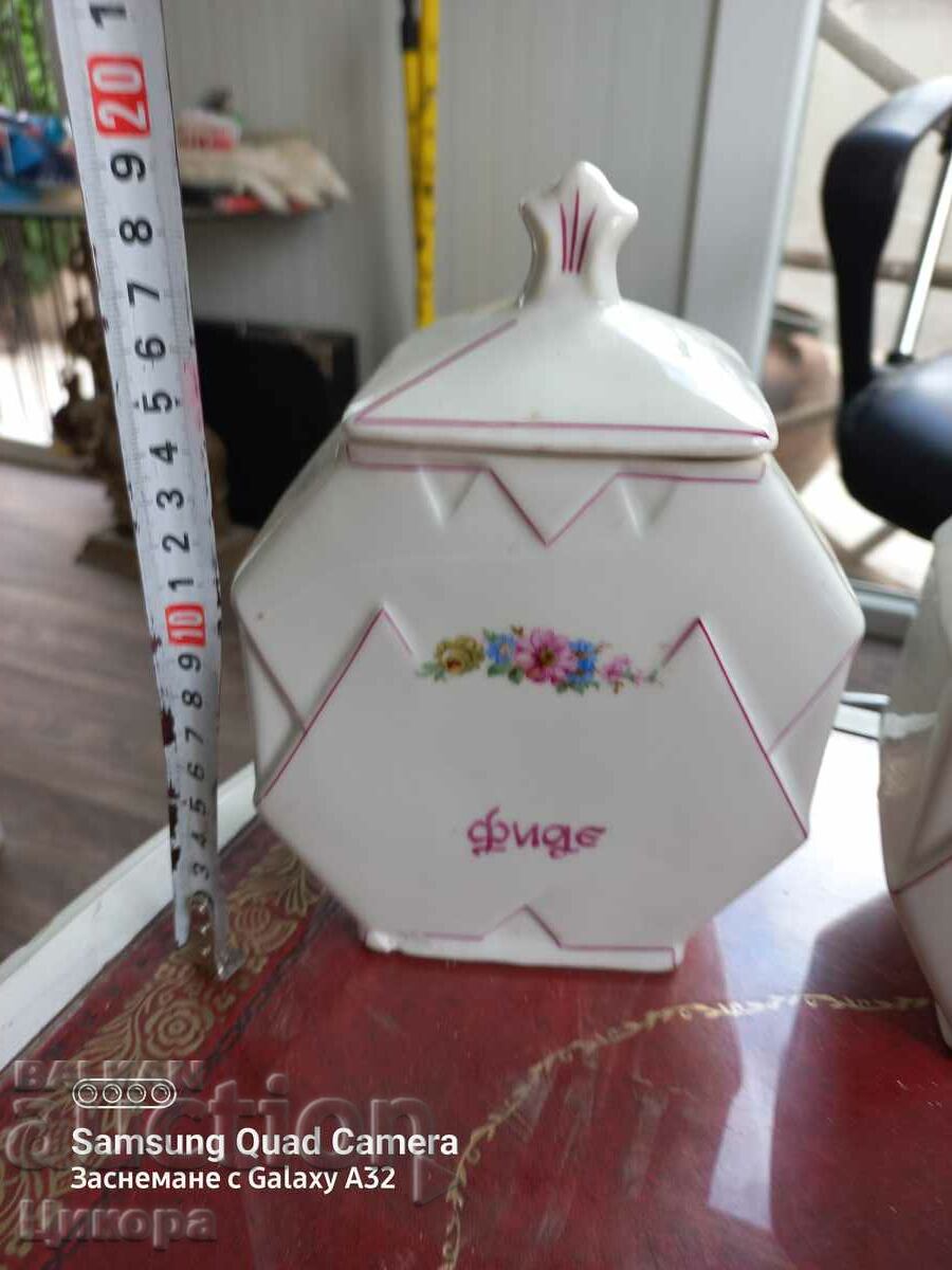 PORCELAIN BULGARIAN SPICE SERVICE with price 70.00 BGN | € 35.79 PORCELAIN BULGARIAN SPICE SERVICE with price 70.00 BGN | € 35.79