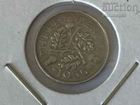 Marea Britanie 3 pence 1935 Argint 0.500