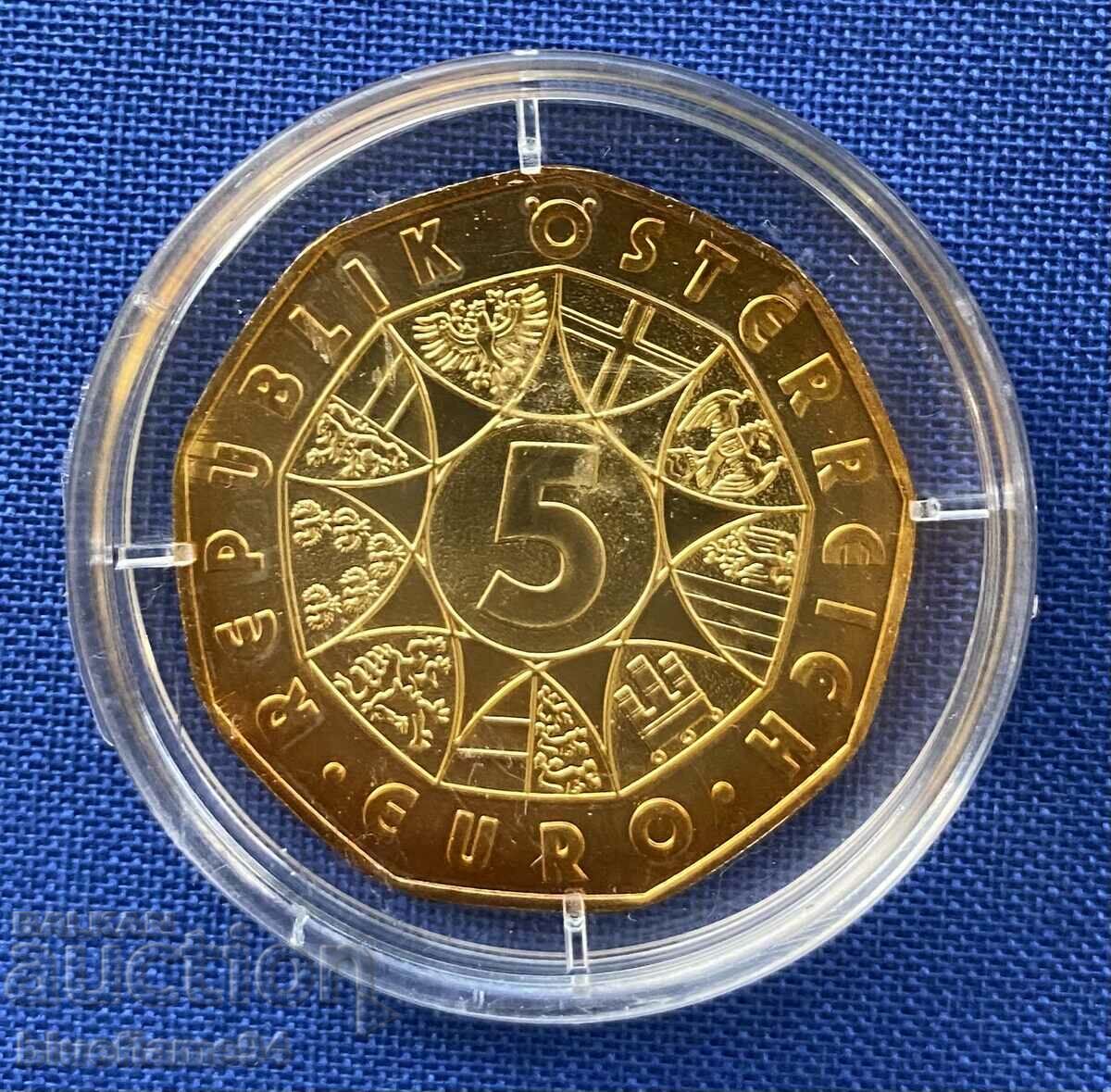 5 Euro Austria 2005 100 de ani Ski Silver cu preț 24.00 BGN | € 12.27 5 Euro Austria 2005 100 de ani Ski Silver cu preț 24.00 BGN | € 12.27