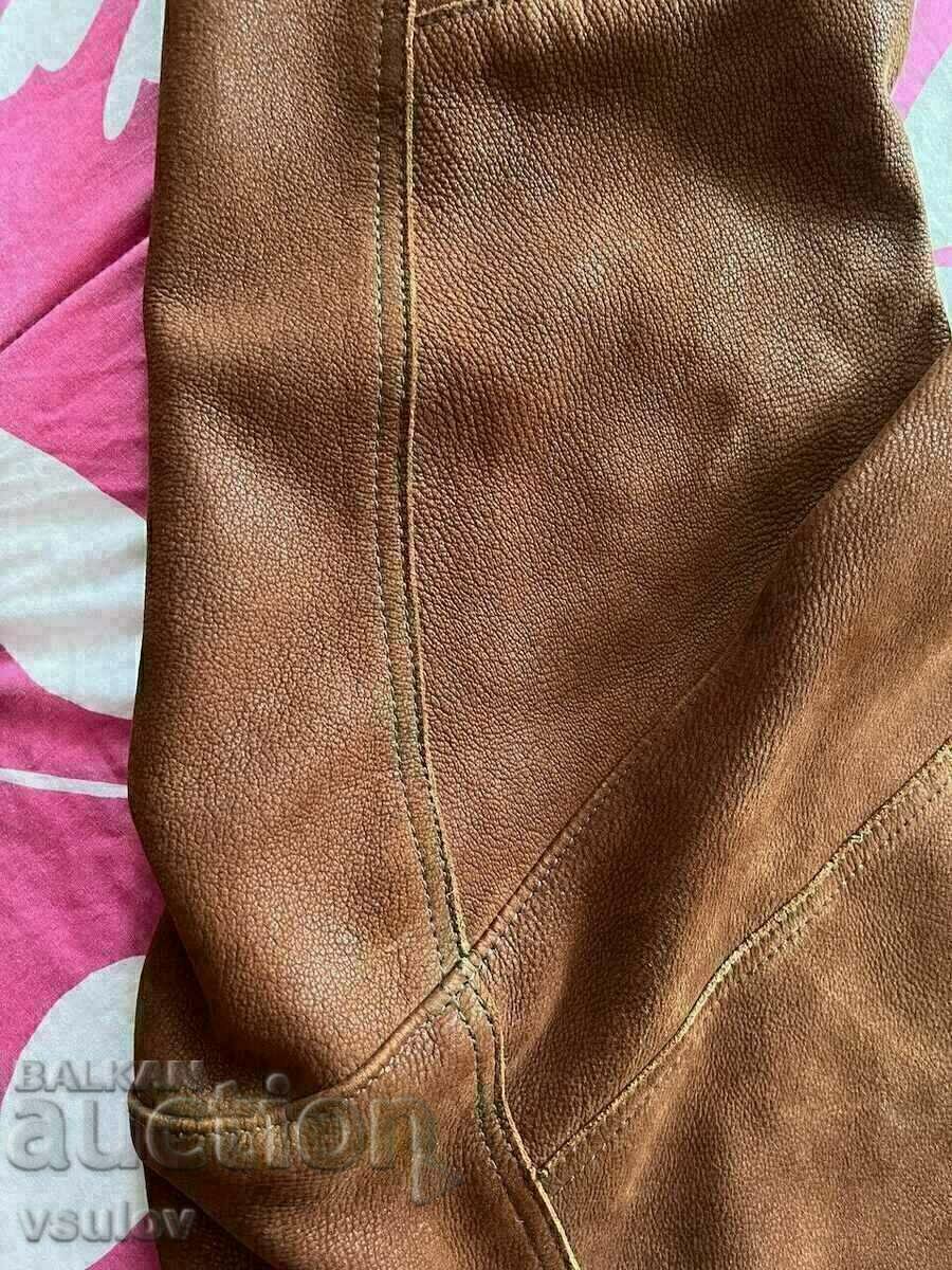 Американско кожено яке от козя кожа / Orvis Goatskin Jacket с цена € 299.98 | 586.71 лв.