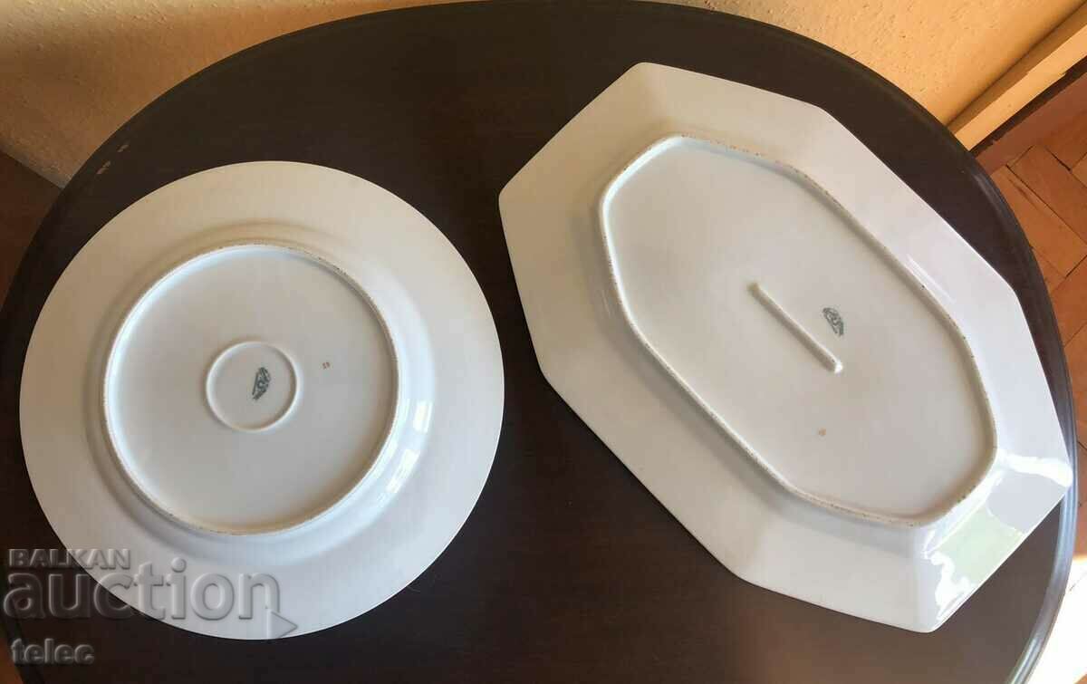 Fine porcelain set from Czechoslovakia - reduced price - 6 Fine porcelain set from Czechoslovakia - reduced price - 6