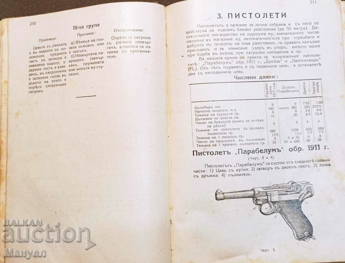 Extremely rare military textbook - Kingdom of Bulgaria. - 5 Extremely rare military textbook - Kingdom of Bulgaria. - 5