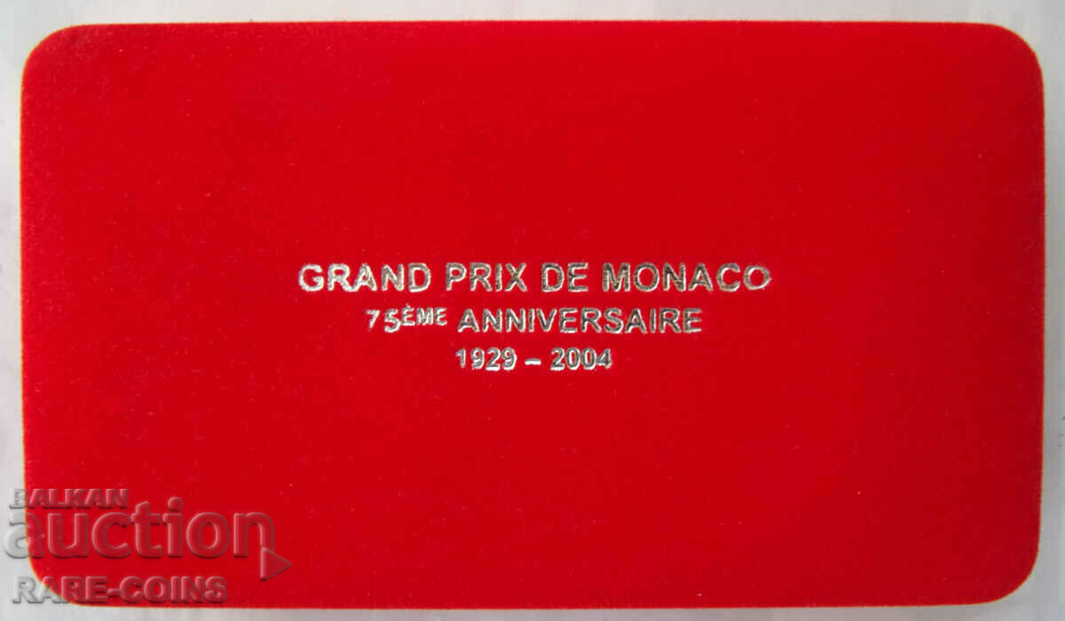 Monaco Σετ 2004 UNC 999 τεμαχίων με πιστοποιητικό Rare Original