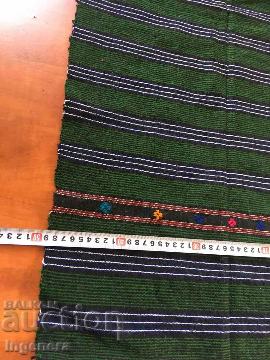 ANTIQUE ETHNIC WOVEN WOOL APRON with price 22.00 BGN | € 11.25