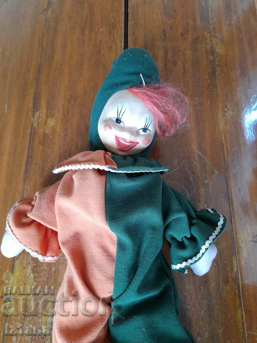 Old doll, clown with price 20.00 BGN | € 10.23