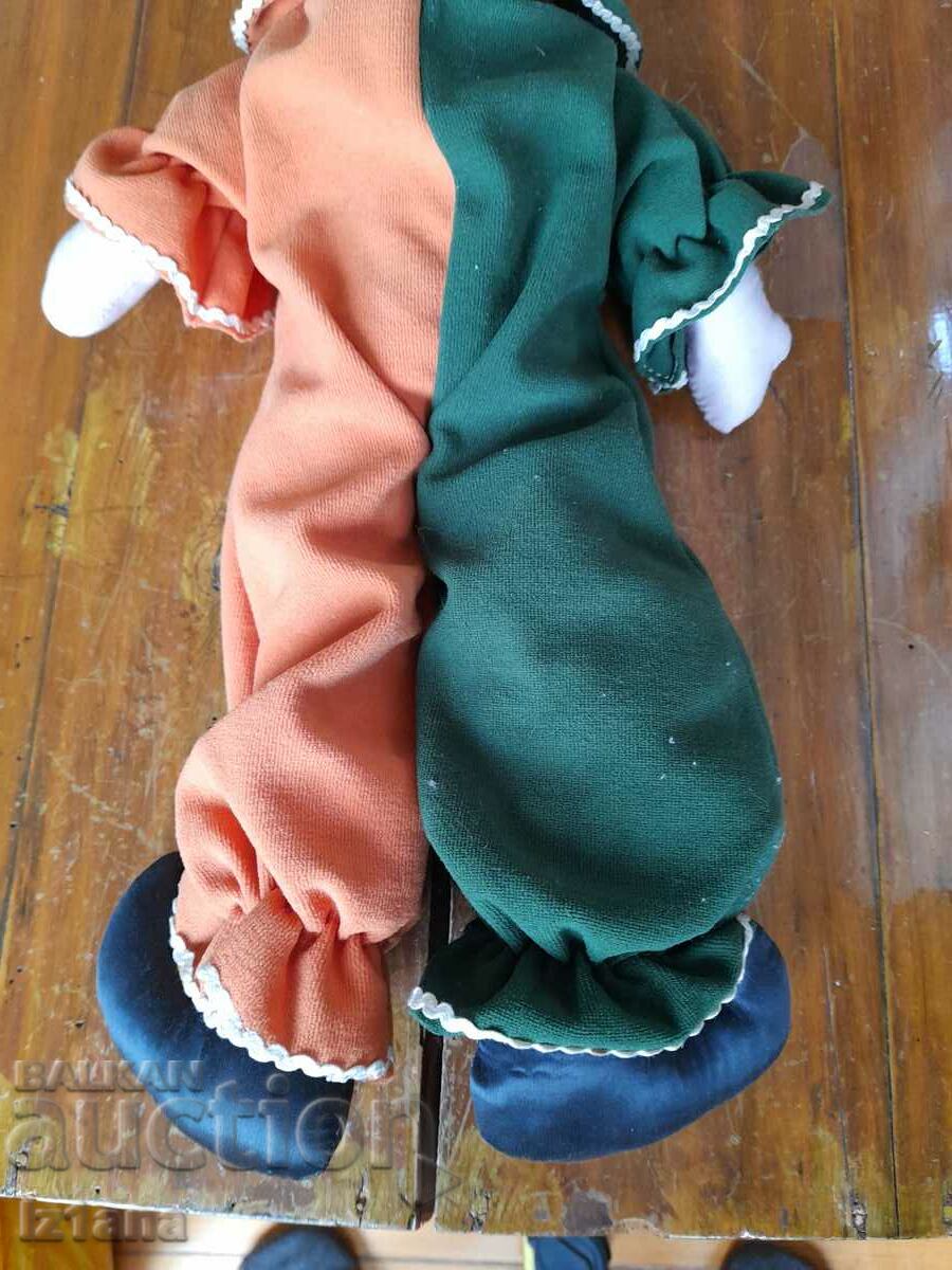 Auction  Old doll, clown