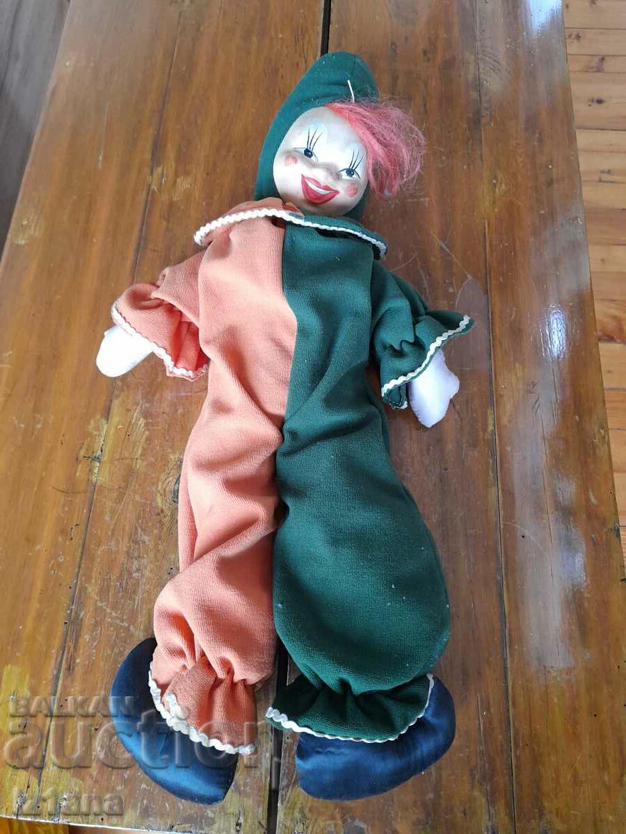 Old doll, clown