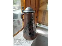 Old German ceramic beer mug