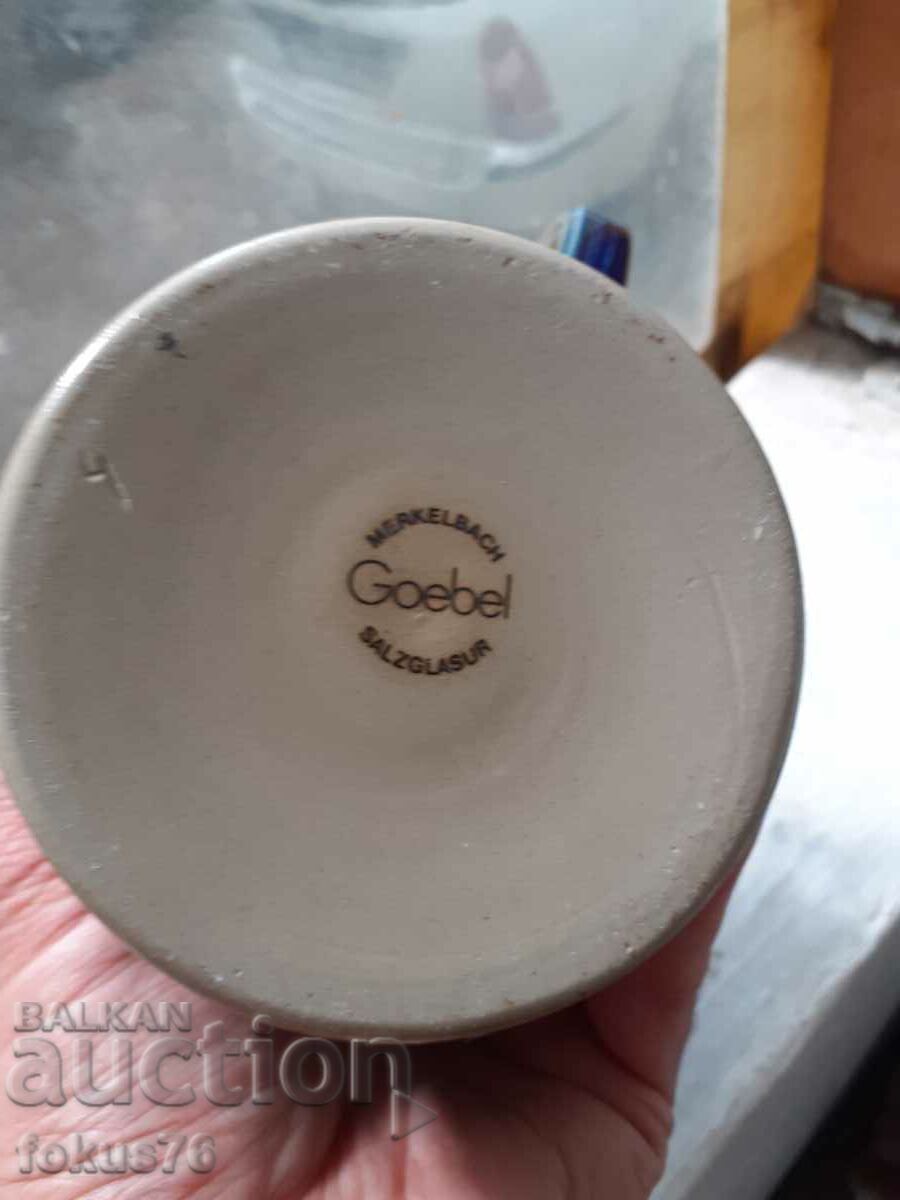 Old German Goebel beer mug with price 89.00 BGN | € 45.50 Old German Goebel beer mug with price 89.00 BGN | € 45.50