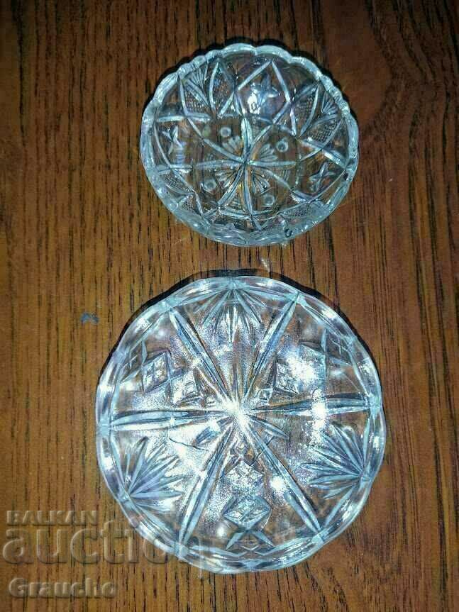 Crystal pans for jam with price 20.00 BGN | € 10.23 Crystal pans for jam with price 20.00 BGN | € 10.23