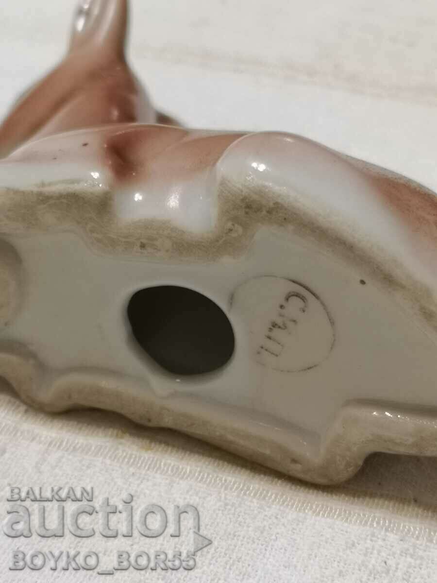 Auction Antique Porcelain Figure Doe S And P. Auction Antique Porcelain Figure Doe S And P.