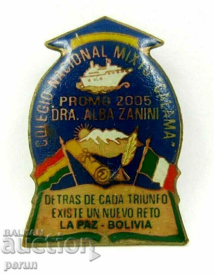 Rare Old Sign-Bolivia-South America