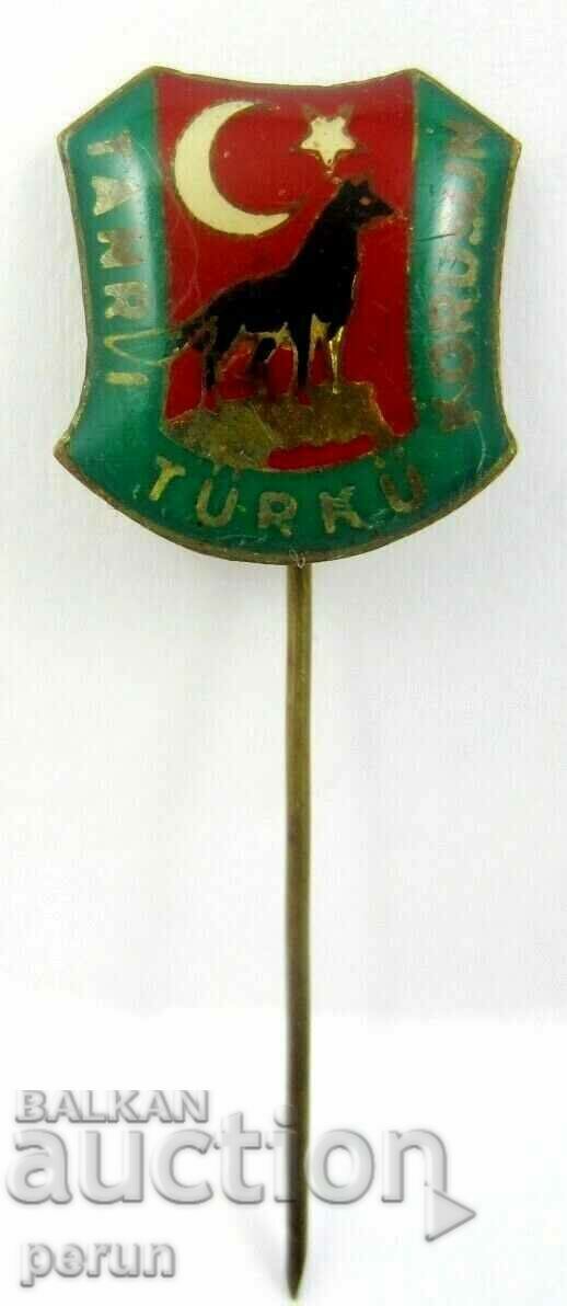 Турска значка-Tanri Türkü Korusun-Бог да благослови турчина