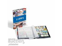 Leuchtturm - stamp album with 8 black sheets / 16 pages - A5