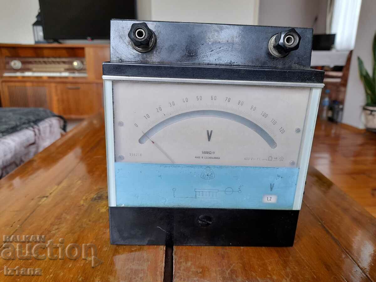 Auction Old voltmeter Auction Old voltmeter