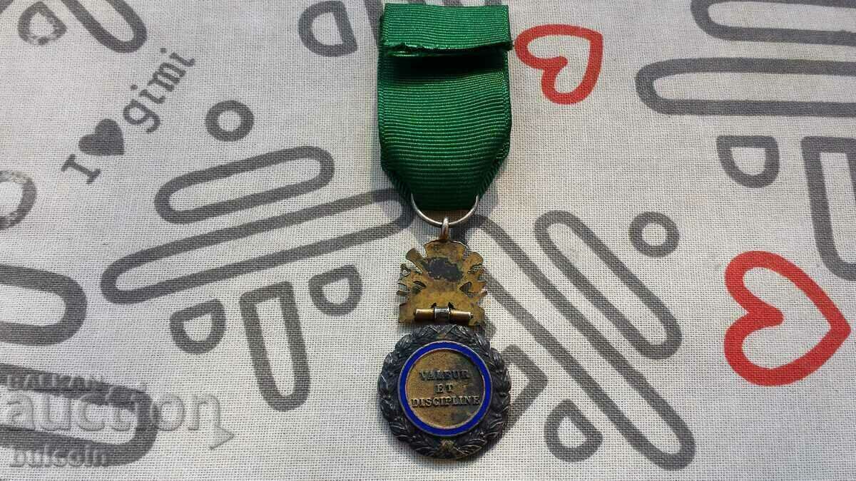 FRANCE MILITARY MEDAL THIRD REPUBLIC 1870/SILVER MARKED - 6 FRANCE MILITARY MEDAL THIRD REPUBLIC 1870/SILVER MARKED - 6