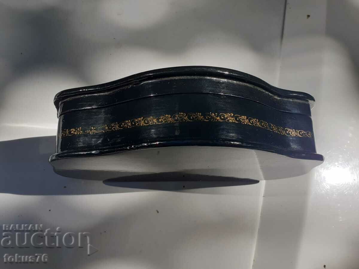 Unique Russian large lacquer box Fedoskino hero llama dragon - 5 Unique Russian large lacquer box Fedoskino hero llama dragon - 5