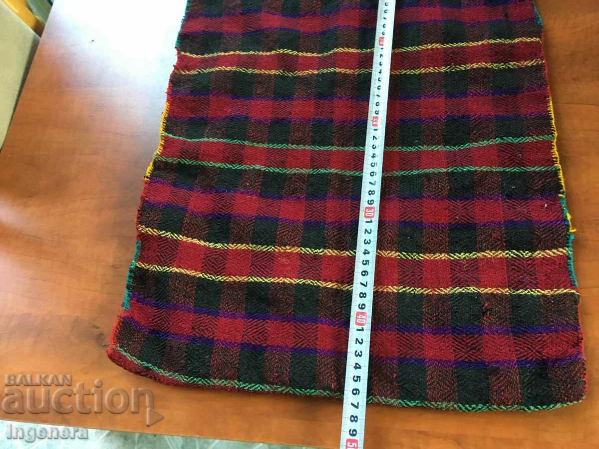 Auction  HANDWOVEN ETHNIC WOOL DRAINER BAG