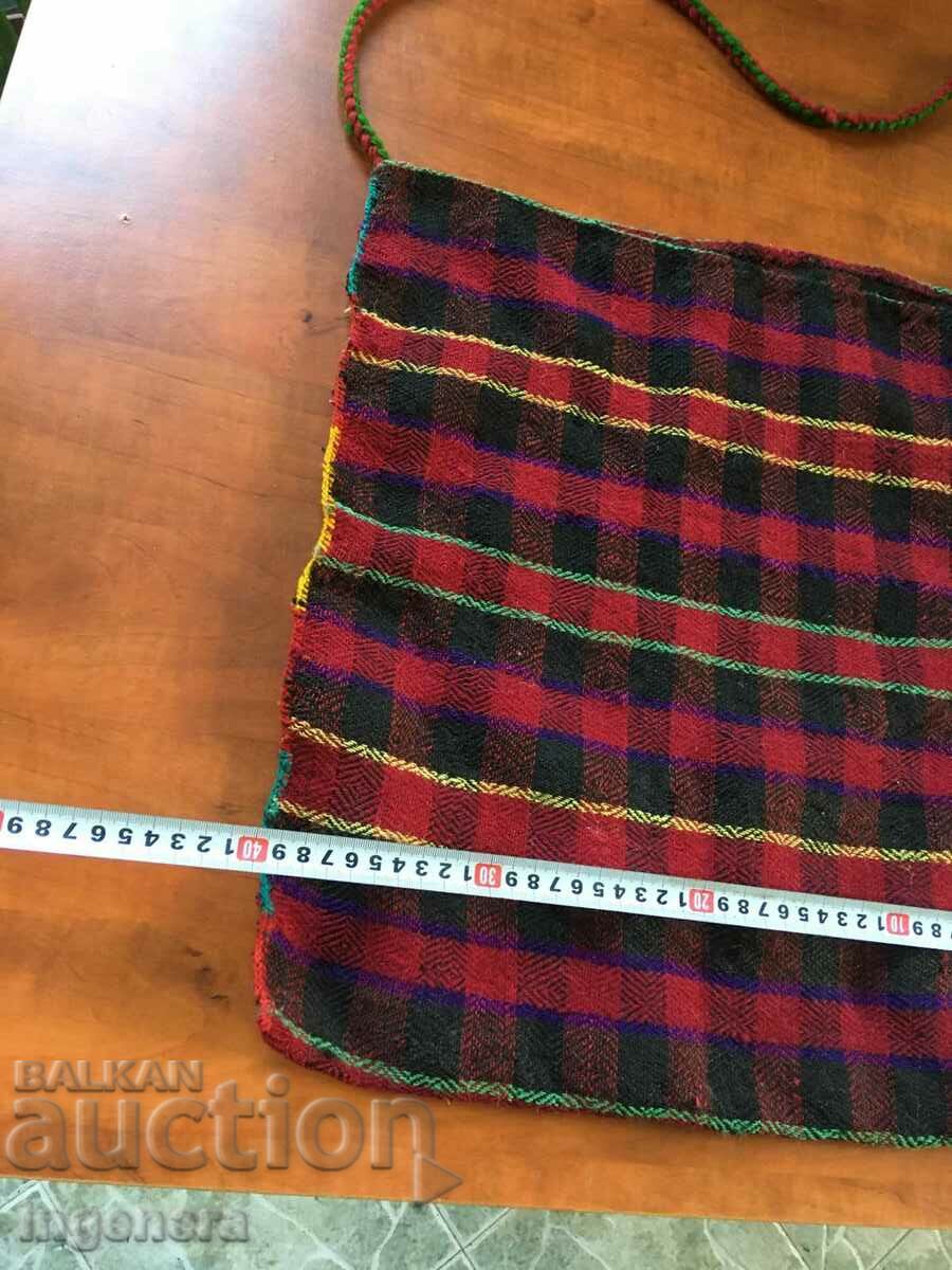 Delivery of HANDWOVEN ETHNIC WOOL DRAINER BAG