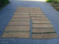 Old original woven mats