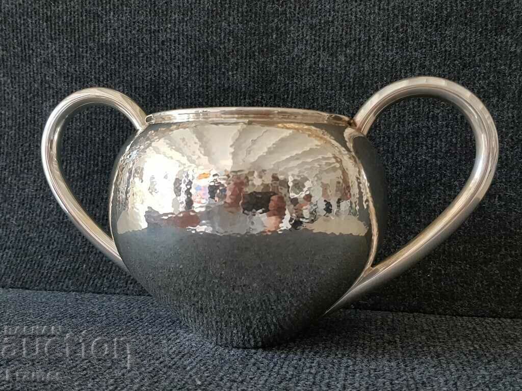 Silver forged silver bowl cup tas spear on antique vessel with price 1600.00 BGN | € 818.07 Silver forged silver bowl cup tas spear on antique vessel with price 1600.00 BGN | € 818.07