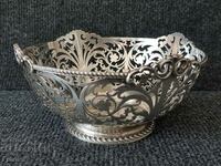 Silver Openwork Silver Bowl Cup Tasse Old England1913 Sheffield