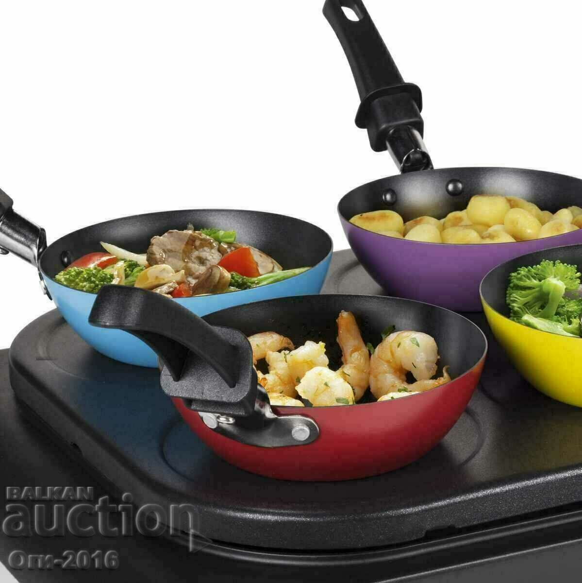 Delivery of Party wok set and griddle in one Delivery of Party wok set and griddle in one