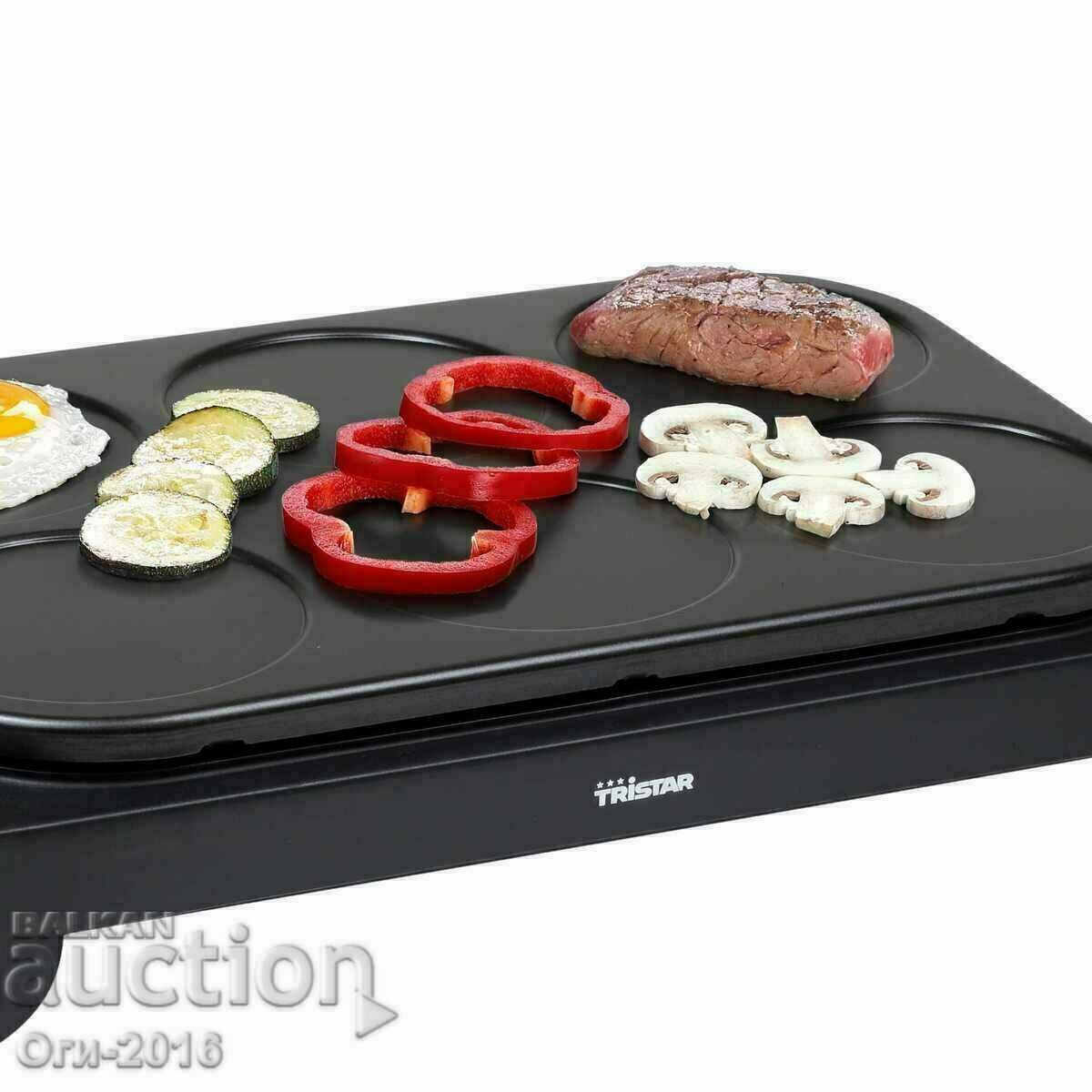 Party wok set and griddle in one - 5 Party wok set and griddle in one - 5
