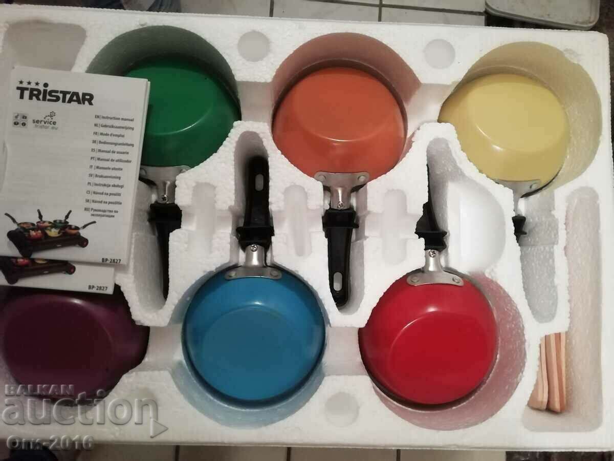 Party wok set and griddle in one - 7 Party wok set and griddle in one - 7