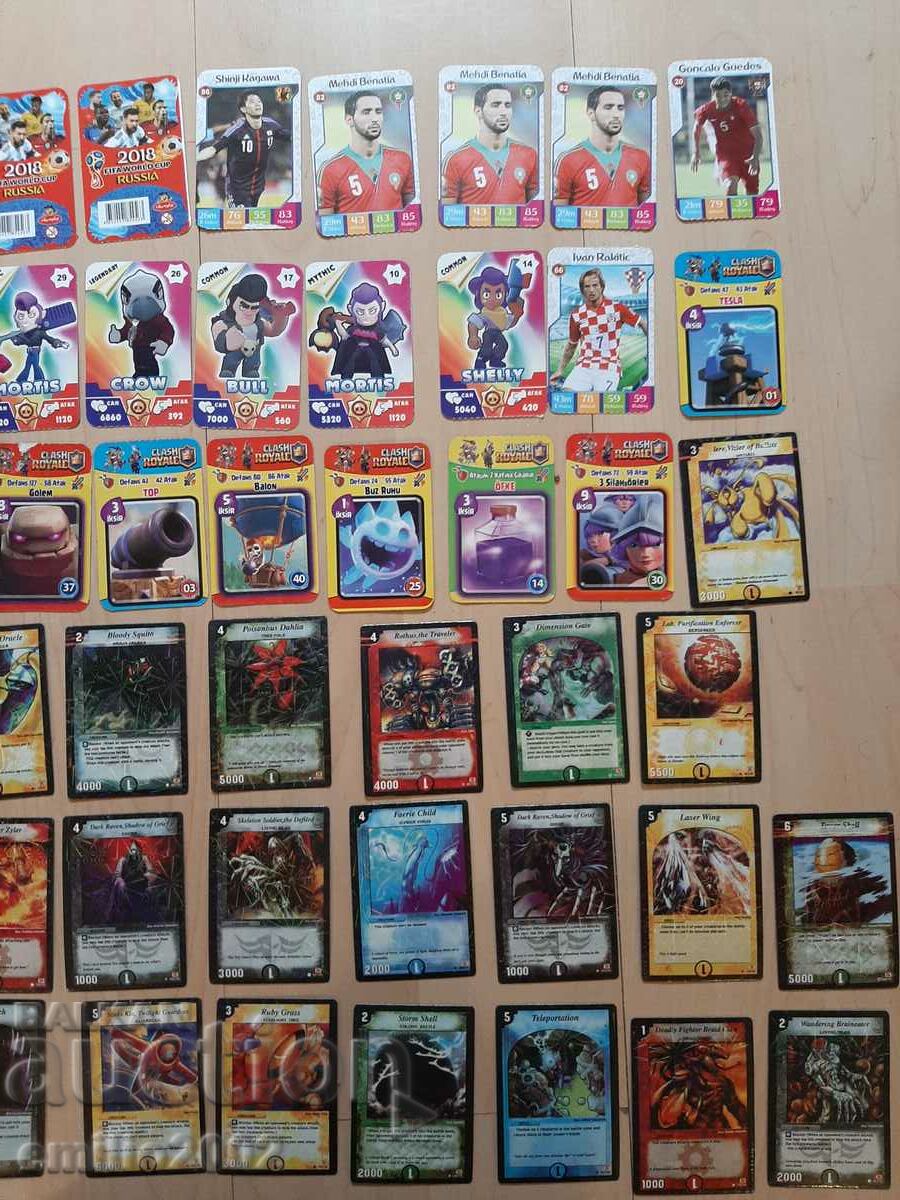 Licitație Carduri colectabile Licitație Carduri colectabile